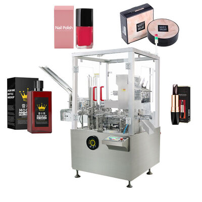 Καλή τιμή Pet Bottle Automatic Cartoning Machine Lipstick Nail Polish Perfume Vials Vertical σε απευθείας σύνδεση