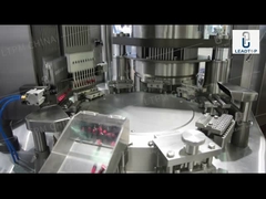 Ενσωματωμένη τοποθετημένη κενό μηχανή πλήρωσης καψών