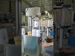 Το αυτόματο πλαστικό της PET μετάλλων τύπων πατωμάτων μπορεί σφραγίζοντας να επεξεργαστεί τα τρόφιμα στη μηχανή μπορεί να κονσερβοποιήσει Seamer