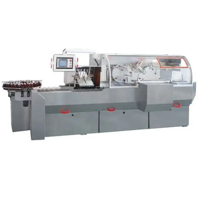 Καλή τιμή Φωτοηλεκτρική μηχανή συσκευασίας αισθητήρων αυτόματη κονσερβοποιώντας 220V ηλεκτρικό 55boxes/Min σε απευθείας σύνδεση