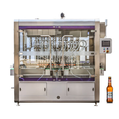 Καλή τιμή 6 kW κατανάλωση ενέργειας Ροτοριακή μηχανή πλήρωσης υγρού με 16 ακροφύσια σε απευθείας σύνδεση