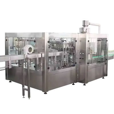 Καλή τιμή Μηχανή πλήρωσης μπουκαλιών υγρού με 8-14 ακροφύσια για δοχεία 0,2-2,5L σε απευθείας σύνδεση