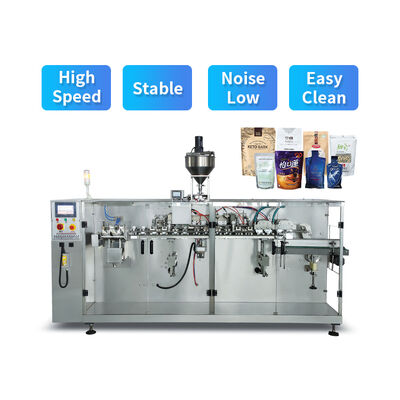 Καλή τιμή Fully Automatic High Speed Three Servo Food Beverage Chemical Pouch Filling Horizontal multifunctional packaging machine σε απευθείας σύνδεση