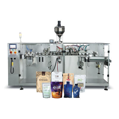 Καλή τιμή Fully Automatic Premade Pouch Filling Nuts Coffee Bean Horizontal multifunctional packaging machine σε απευθείας σύνδεση
