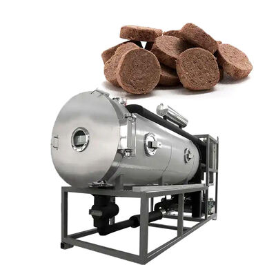 Καλή τιμή Υψηλής απόδοσης 15 kg/παρτίδα στεγνωτήρας κατάψυξης με 70 mm διαφορά σε ράφια και λειτουργία με οθόνη αφής για βιομηχανική λυοφιλίωση σε απευθείας σύνδεση