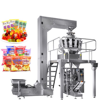 Καλή τιμή 3.0Kw ξεφγμένη Weigher Multihead τροφίμων μηχανή συσκευασίας σε απευθείας σύνδεση