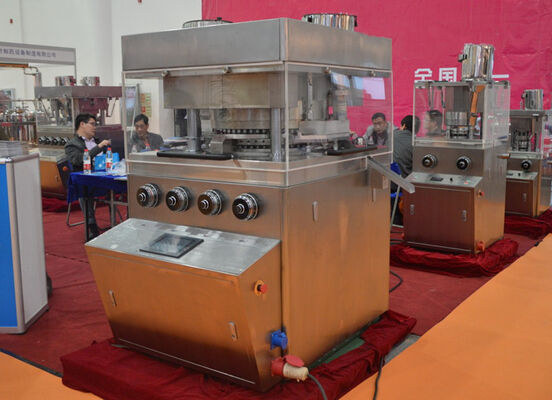 Καλή τιμή Εξατομικεύσιμη στρογγυλή/ανώμαλη μηχανή Τύπου ταμπλετών μορφής περιστροφική με το σταθμό 37 σε απευθείας σύνδεση