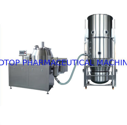 Καλή τιμή Ξηρότερη μηχανή 180kg/Batch ρευστών κρεβατιών ανοξείδωτου για τα τρόφιμα Pharma σε απευθείας σύνδεση